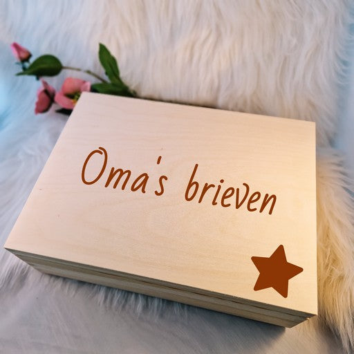 Gepersonaliseerde doos met eigen ontwerp