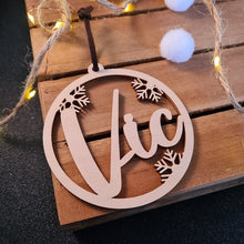 Afbeelding in Gallery-weergave laden, Kerstbal met naam
