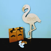 Afbeelding in Gallery-weergave laden, Naambord flamingo
