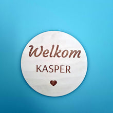 Afbeelding in Gallery-weergave laden, Welkom bord
