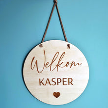Afbeelding in Gallery-weergave laden, Welkom bord

