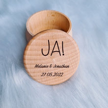 Afbeelding in Gallery-weergave laden, Gepersonaliseerd houten doosje
