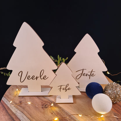 Kerstboom met naam