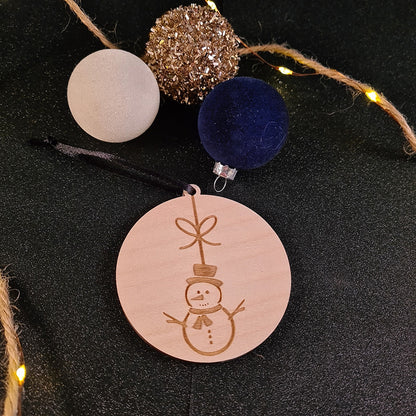 Kerstversiering "Snowy"