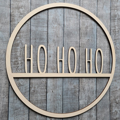 Kersthoepel "Ho Ho Ho"