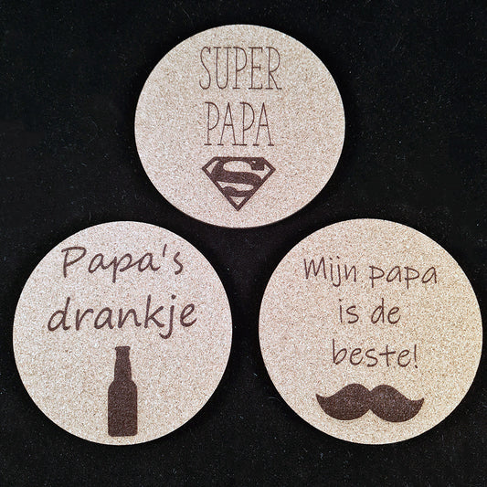 Onderzetter "Papa"