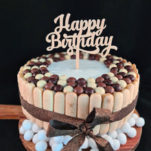 Afbeelding in Gallery-weergave laden, Taarttopper &quot;Happy birthday&quot;
