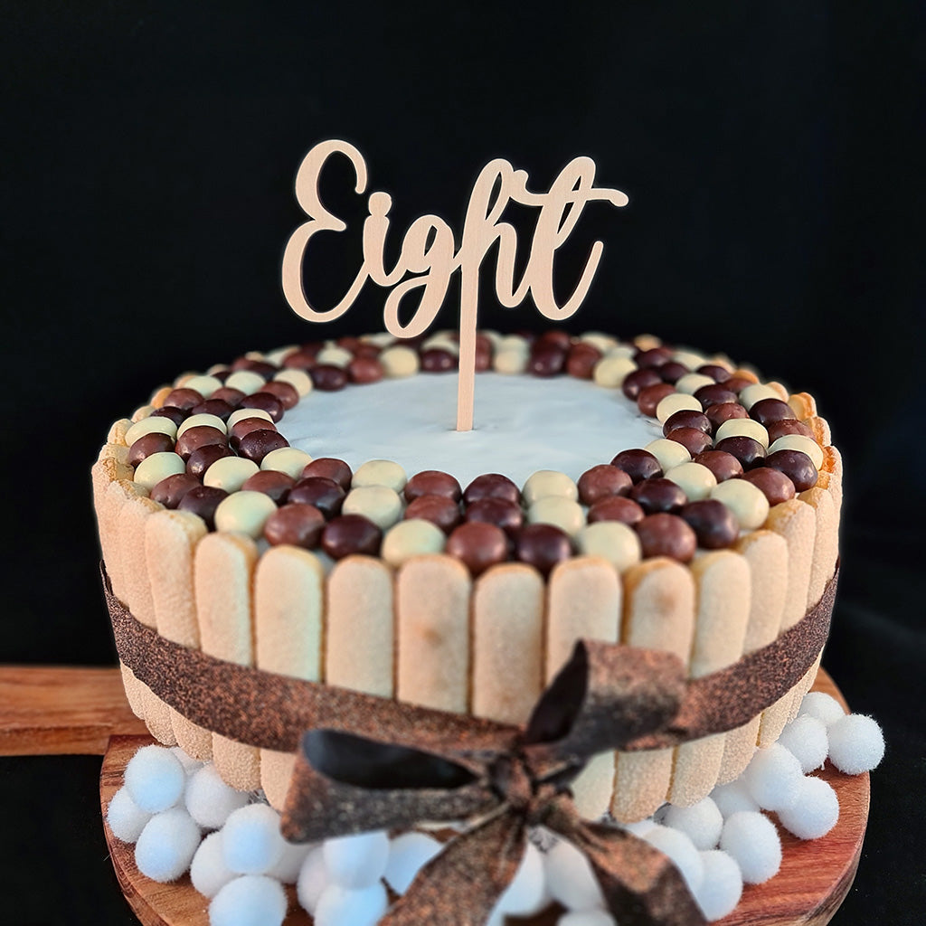 Taarttopper "Number"