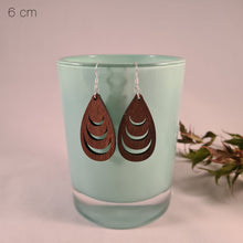 Afbeelding in Gallery-weergave laden, Houten druppels met dikke laagjes
