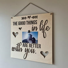 Afbeelding in Gallery-weergave laden, Fotobord &quot;The good things in life&quot;
