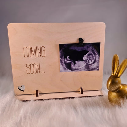 Fotobord "Aankondiging zwangerschap"