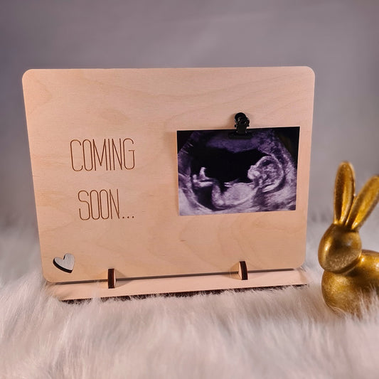 Fotobord "Aankondiging zwangerschap"