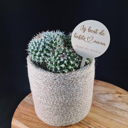 Plantenprikker met naam